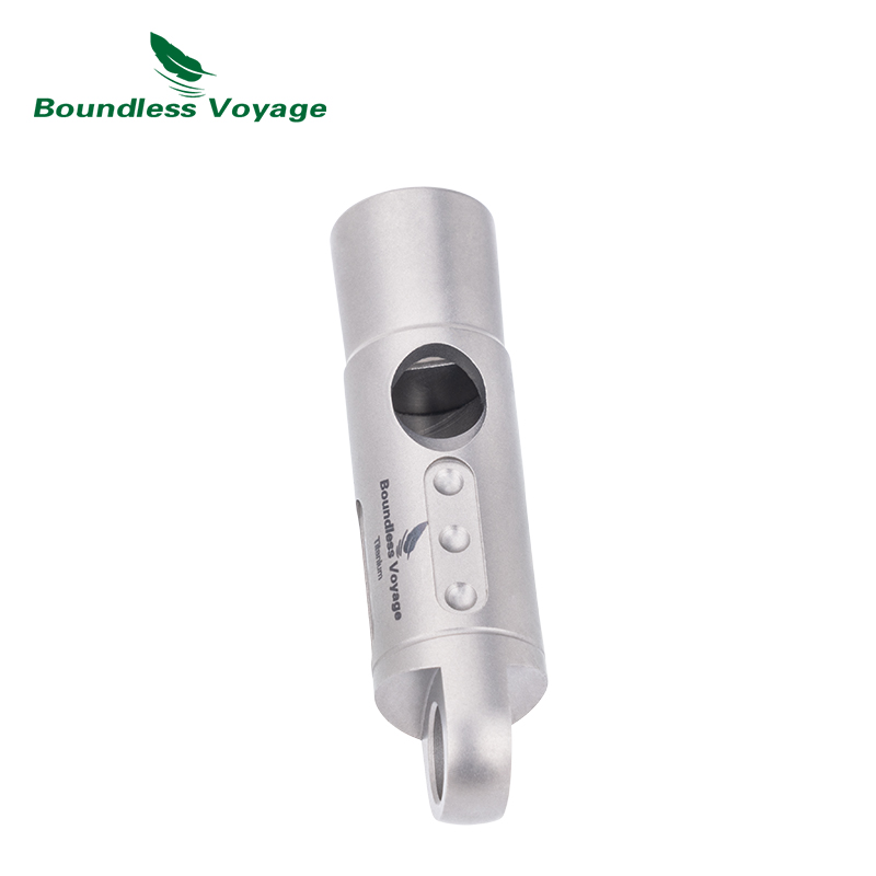Boundless Voyage Titanium Whis - Emergency Whistle Loud recensie en prijs