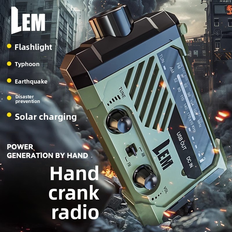 Survival Radio-Emergency Hand  - Solar Emergency Charger recensie en prijs