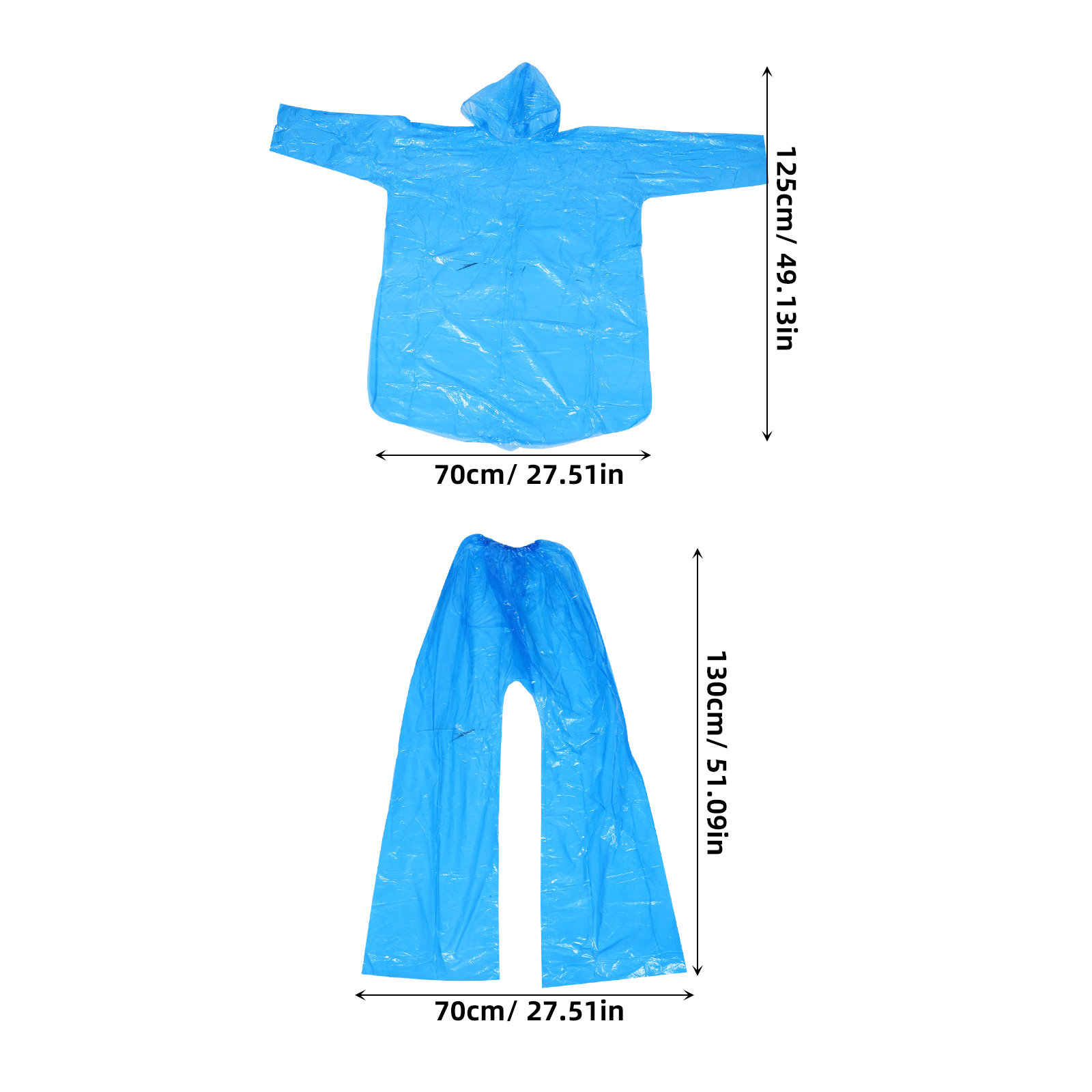 3Sets Disposable Rain Suits Cl - Emergency Poncho Rain recensie en prijs