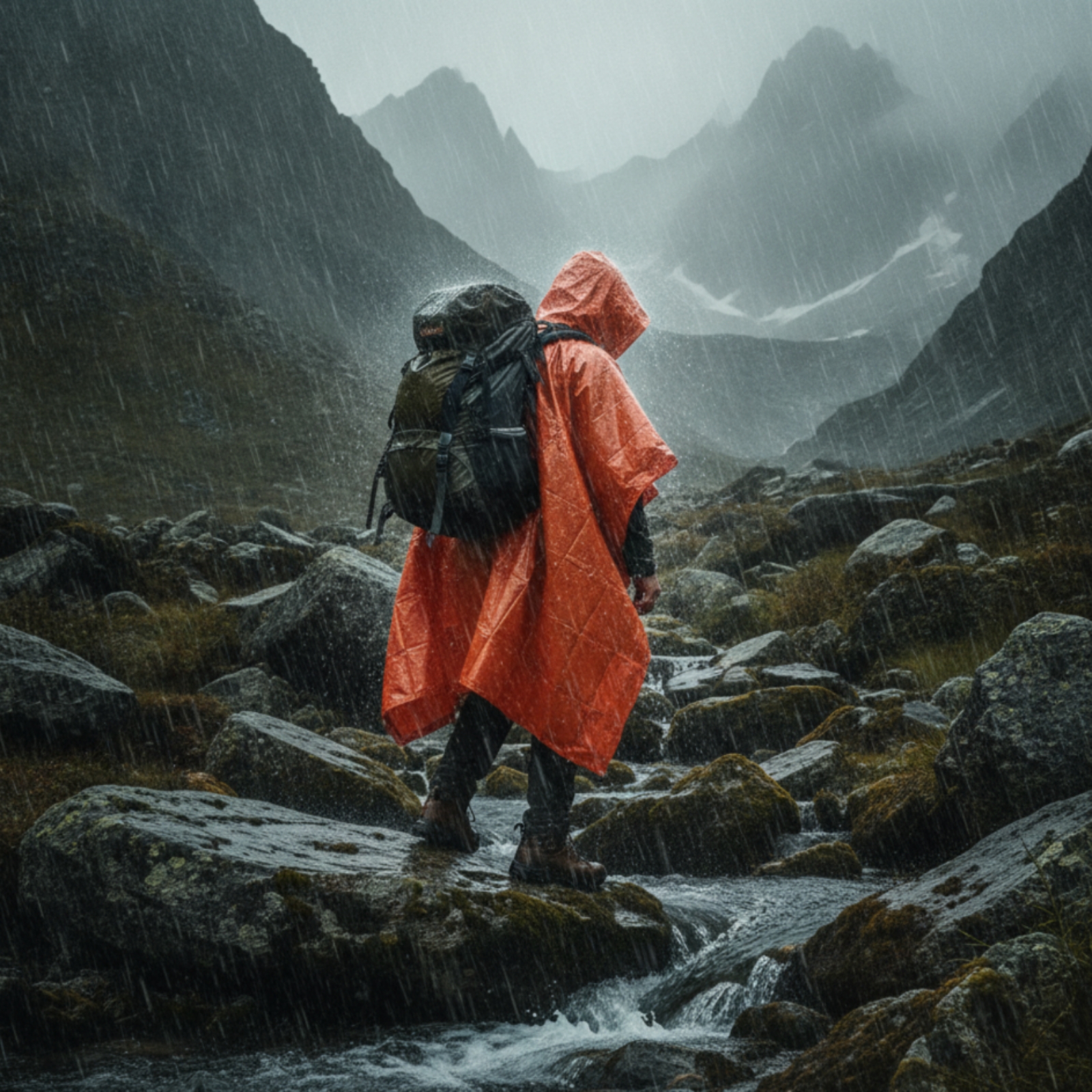 Hooded Rain Poncho Windproof E - Emergency Poncho Rain recensie en prijs