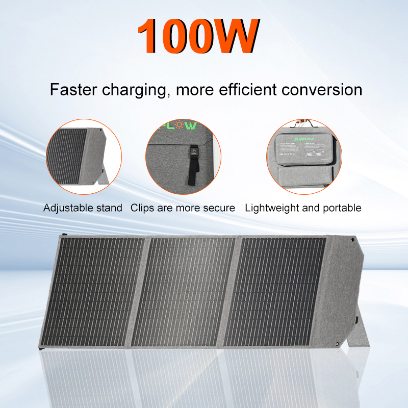 100W Foldable Solar Panel SP10 - Solar Emergency Charger recensie en prijs