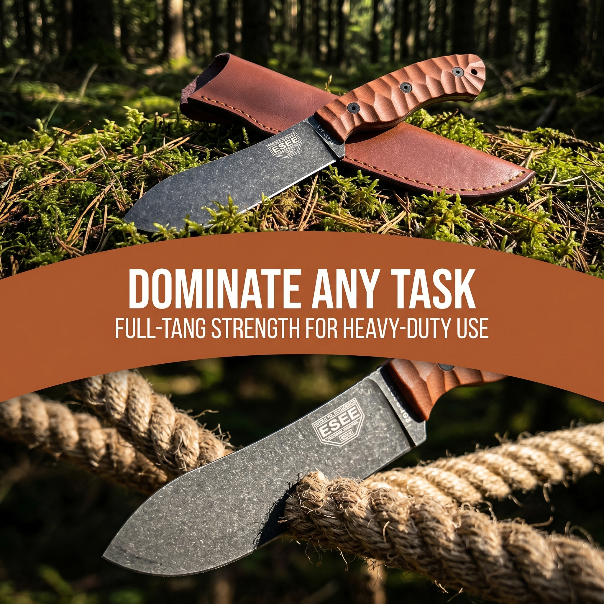 JG5 Fixed Blade with Sheath Ju - Bushcraft Knife Fixed recensie en prijs