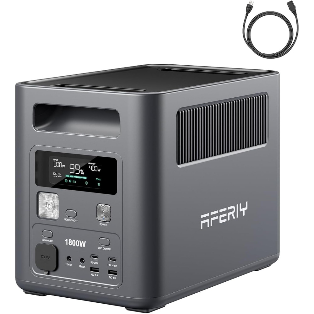 1024Wh Solar Generator, 1800W  - Solar Emergency Charger recensie en prijs
