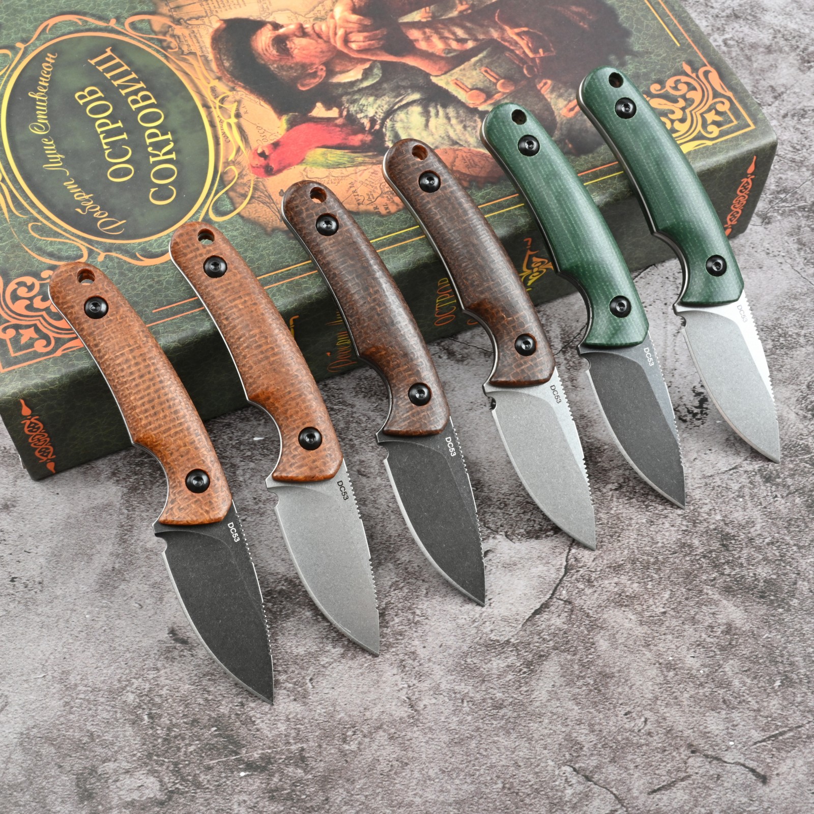 Premium SDOKEDC DC53 Steel EDC - Bushcraft Knife Fixed recensie en prijs