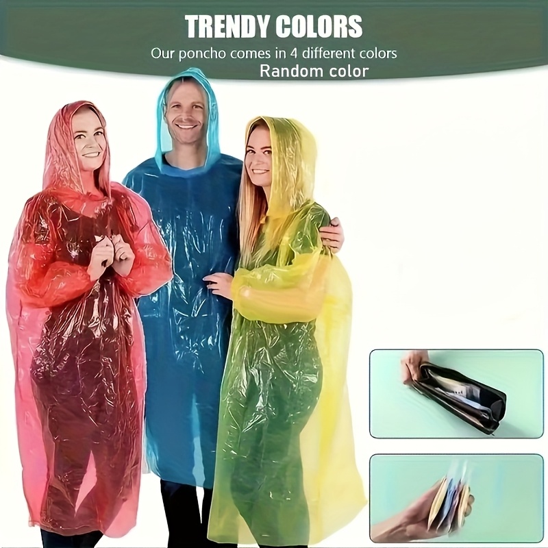 5/10Pcs Disposable Waterproof  - Emergency Poncho Rain recensie en prijs