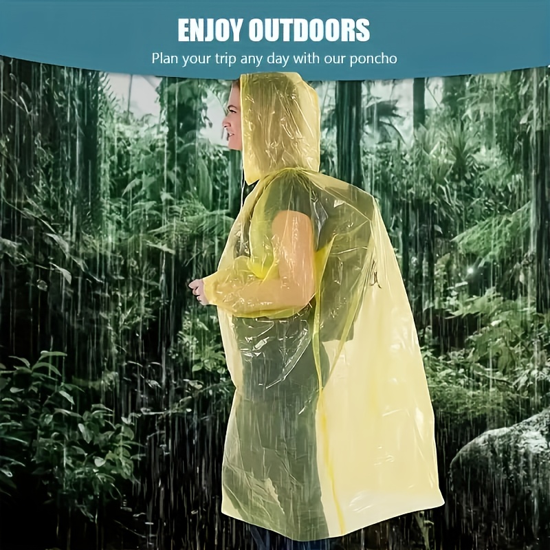 5/10Pcs Disposable Waterproof  - Emergency Poncho Rain recensie en prijs