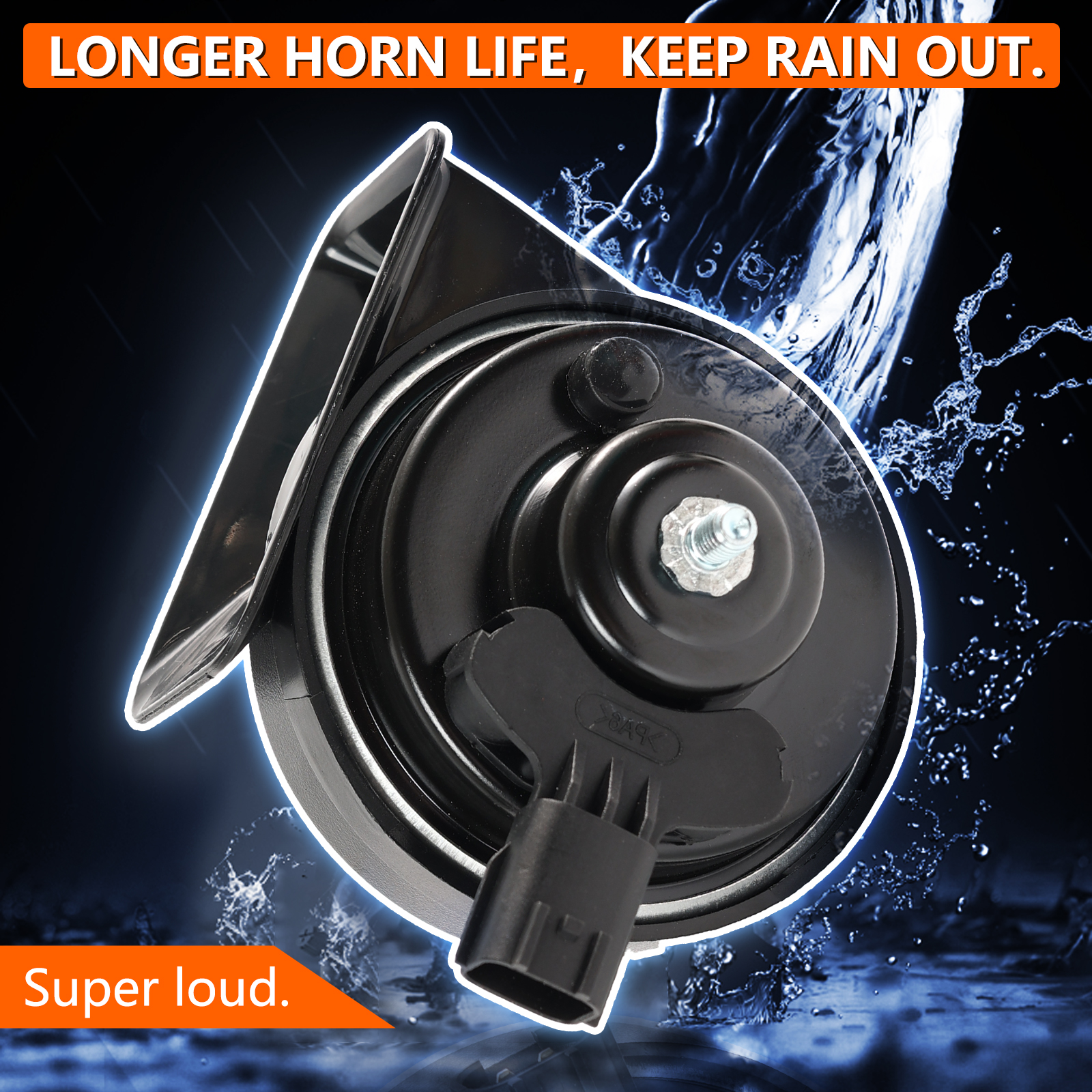 2Pcs Car Twin Tone Snail Horn  - Emergency Whistle Loud recensie en prijs