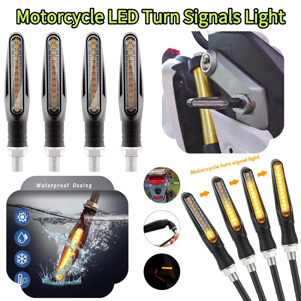 2PCS Universal LED Turn Signal - Sos Light Strobe recensie en prijs