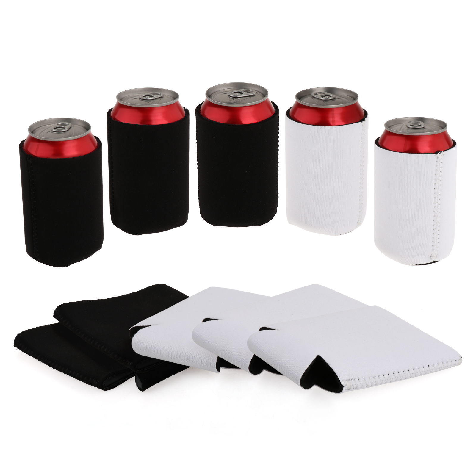 10x Beer Cans Coolers Sleeves  - Water Bag Collapsible recensie en prijs