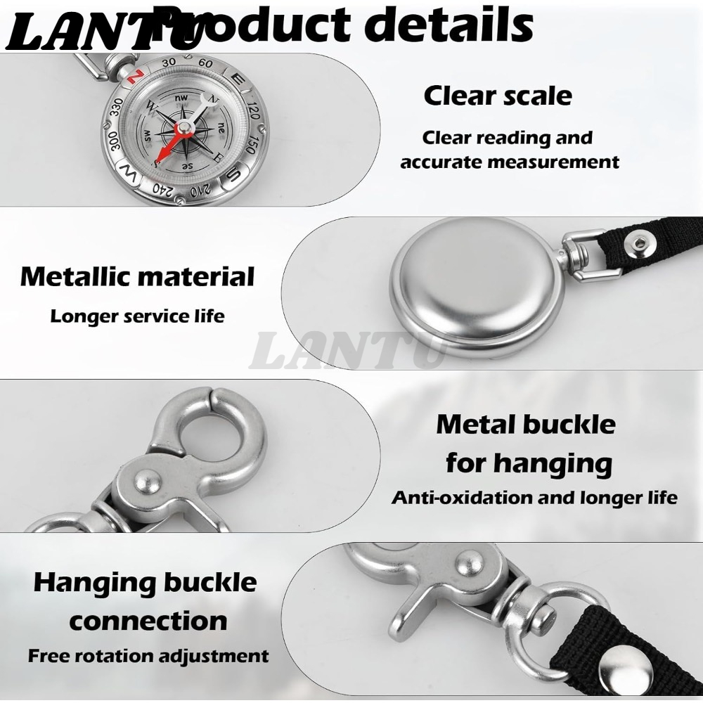 Waterproof Zinc Alloy Compass  - Compass Lensatic recensie en prijs