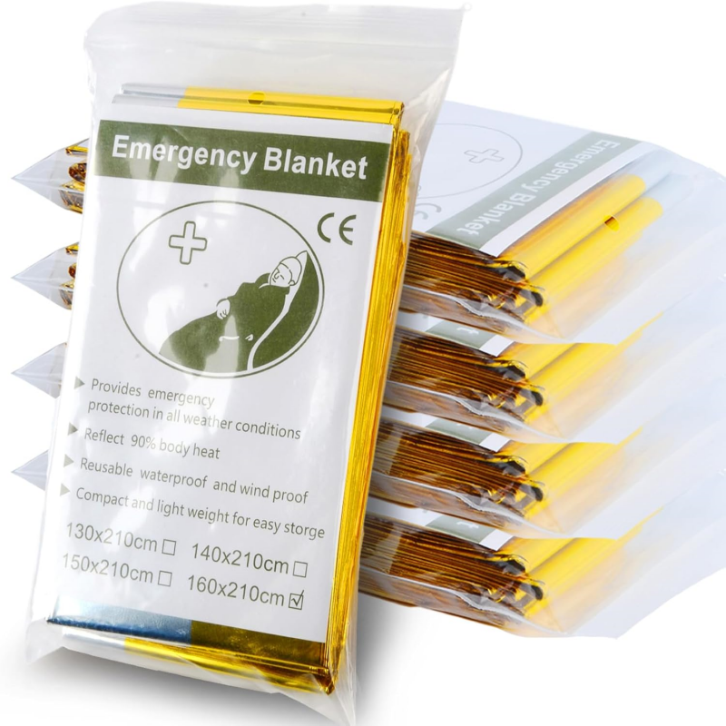 5PCS Dual Color Silver Gold My - Survival Blanket Reflective recensie en prijs