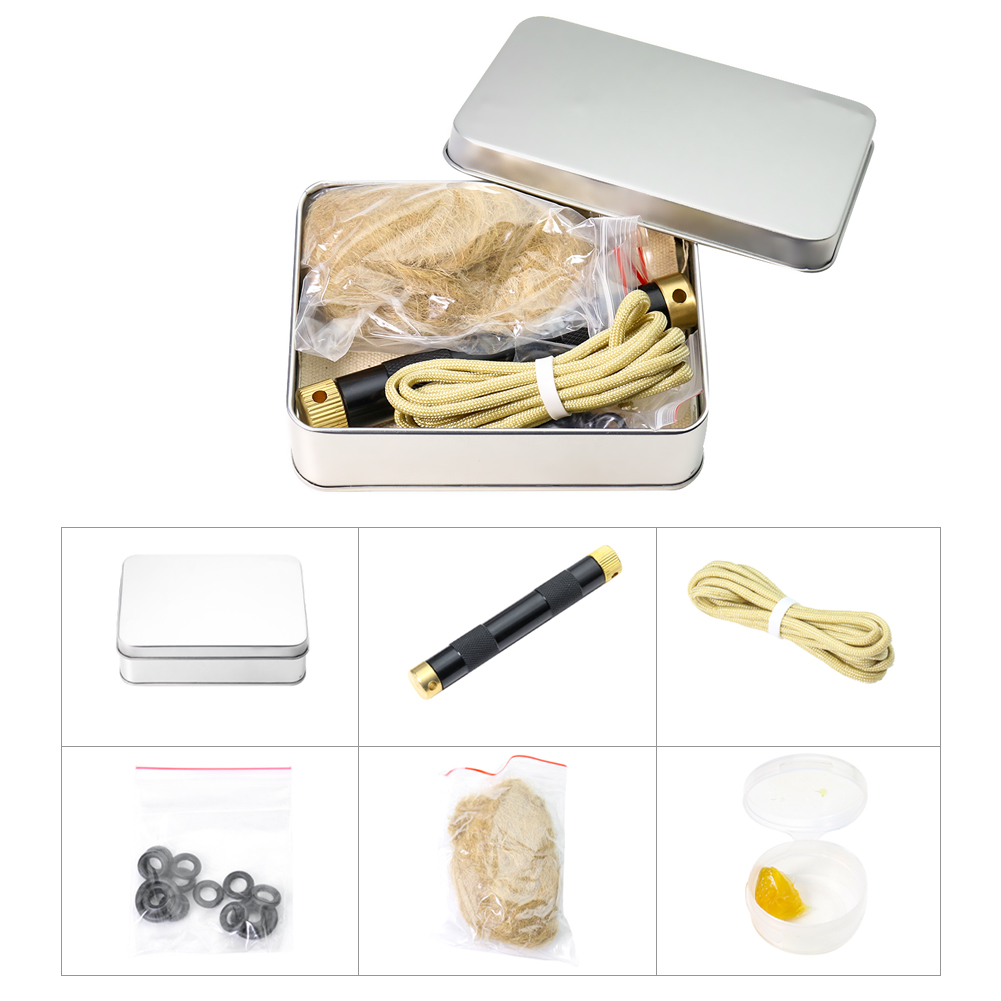 Brass Fire Piston Flame Maker  - Fire Starting Kit recensie en prijs