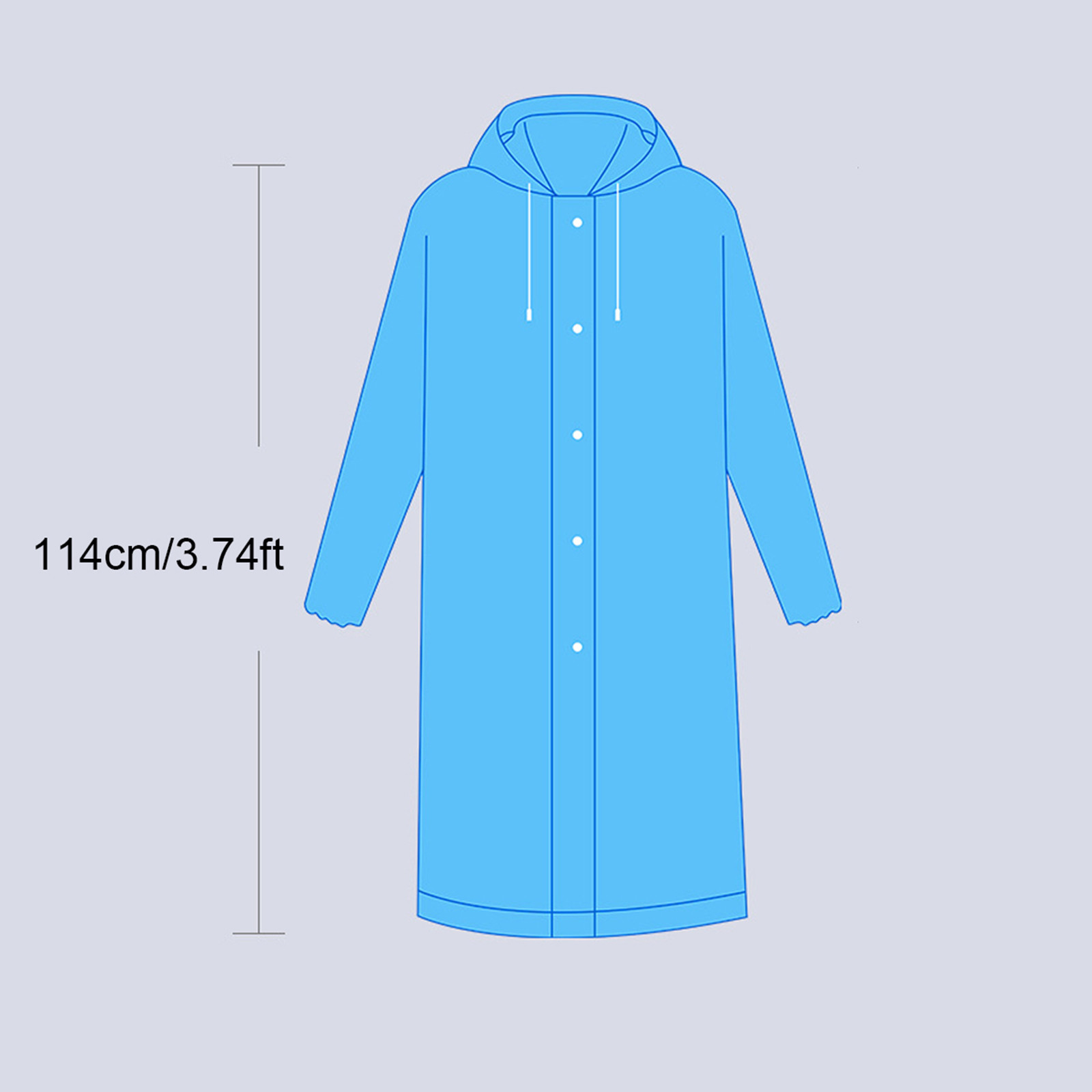 New Unisex EVC Waterproof Rain - Emergency Poncho Rain recensie en prijs