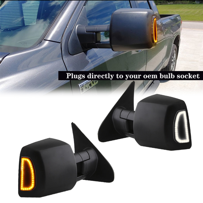 2pcs Switchback LED Side Mirro - Signal Panel Orange recensie en prijs