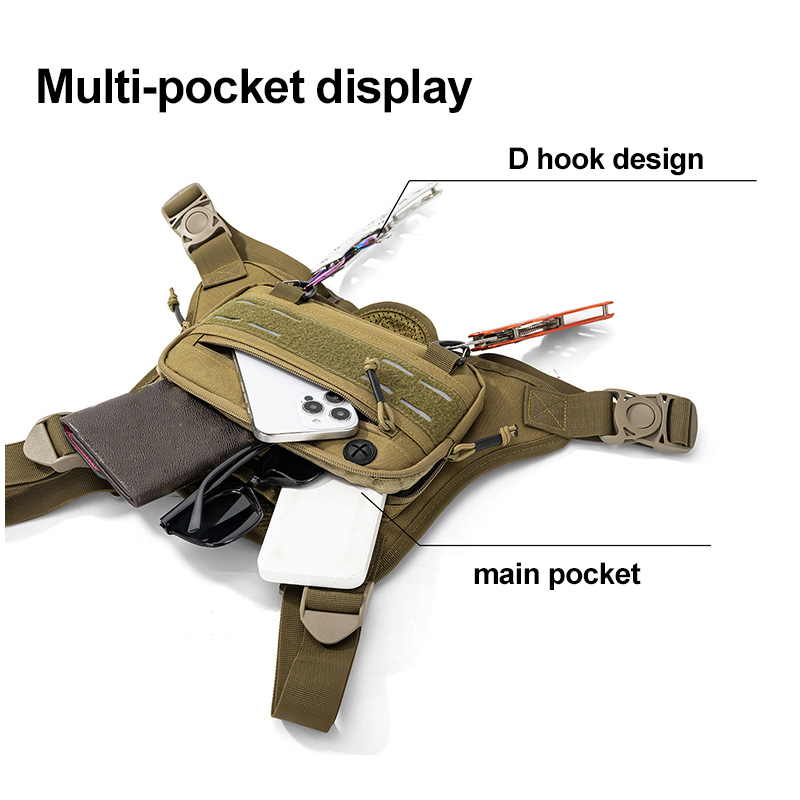Tactical Front Chest Rig Bag V - Fishing Kit Compact recensie en prijs