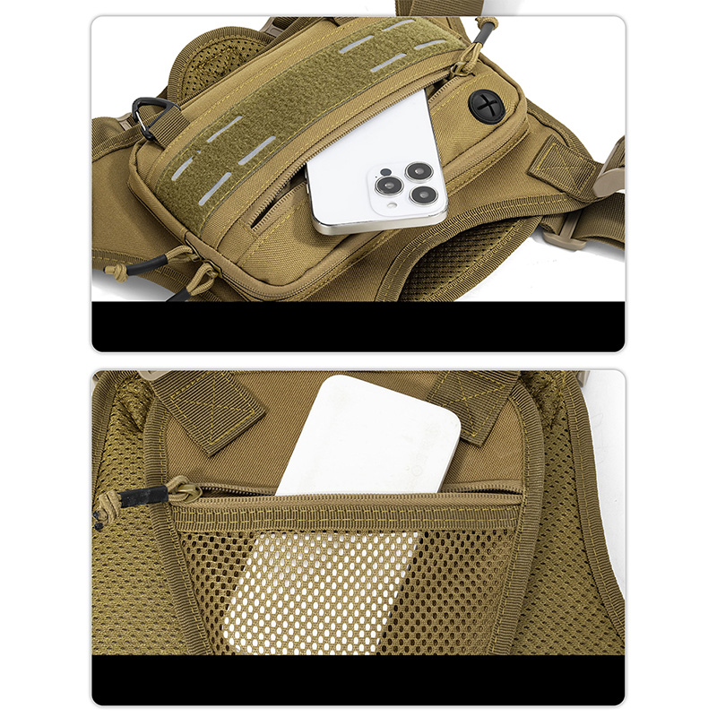 Tactical Front Chest Rig Bag V - Fishing Kit Compact recensie en prijs