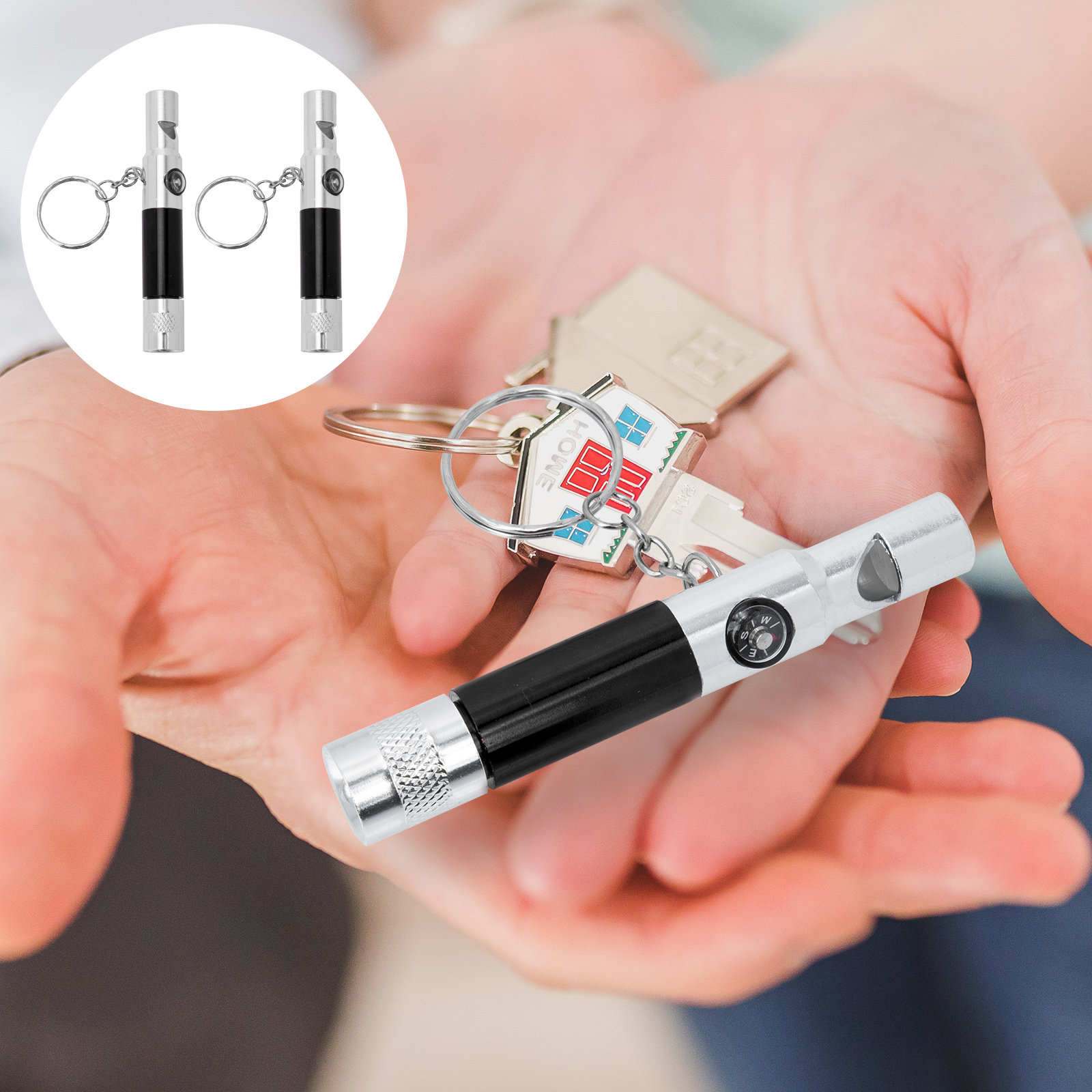 2Pcs Multifunctional Survival  - Emergency Whistle Loud recensie en prijs