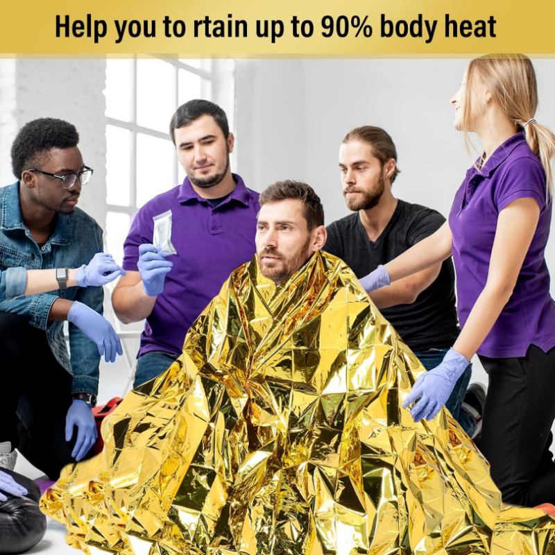 Wholesale 20 Pack Giant 83x63  - Survival Blanket Reflective recensie en prijs