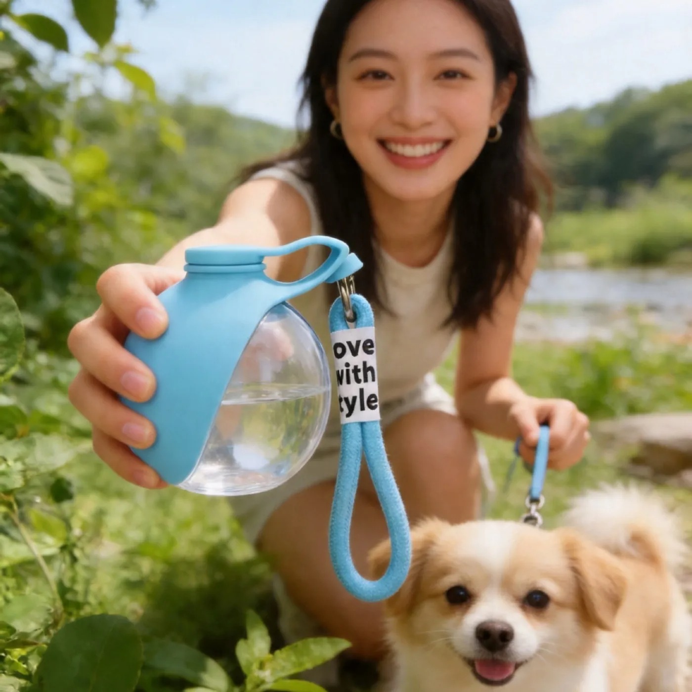 Portable 2-in-1 water bottle f - Water Bag Collapsible recensie en prijs