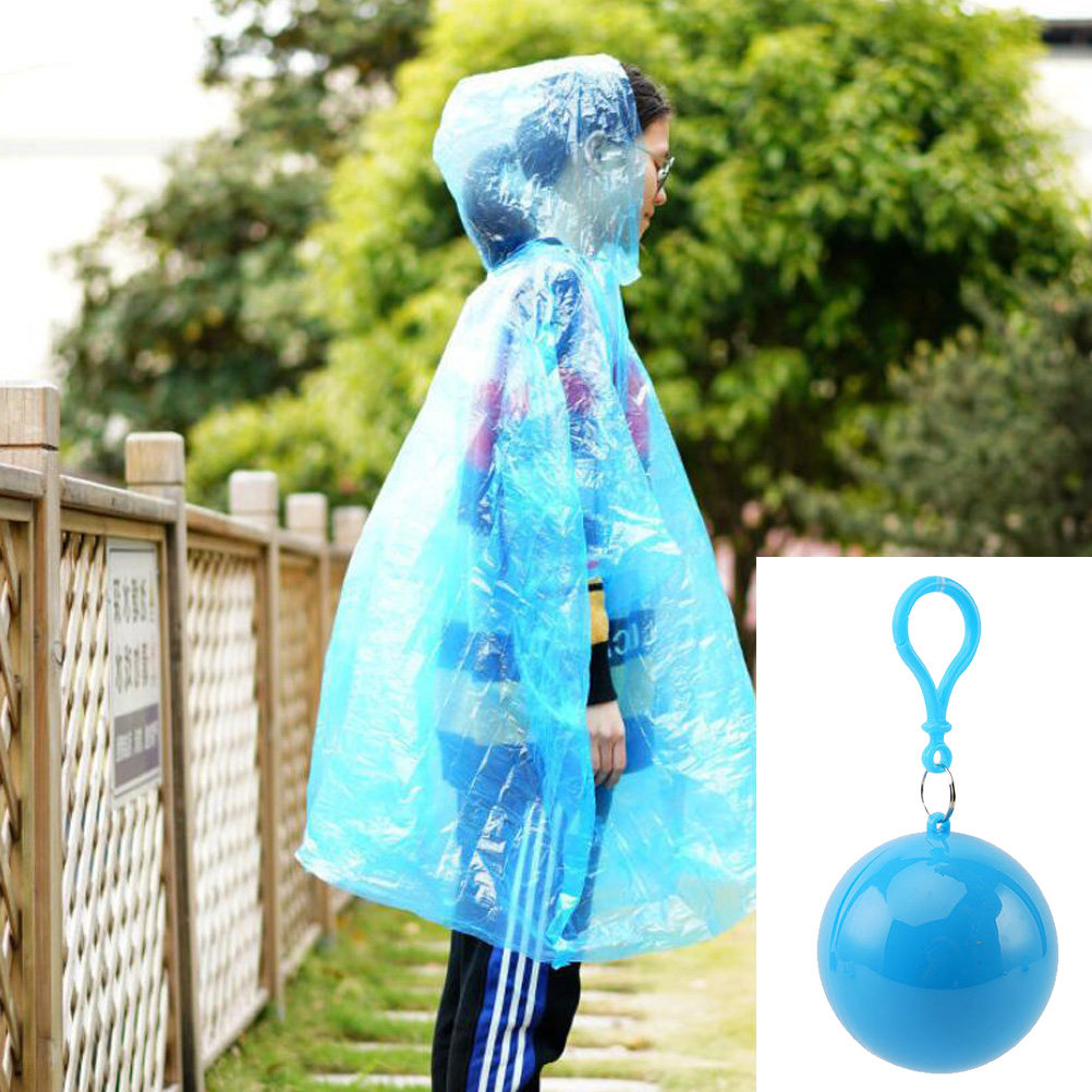 4Pcs Portable Waterproof Rain  - Emergency Poncho Rain recensie en prijs