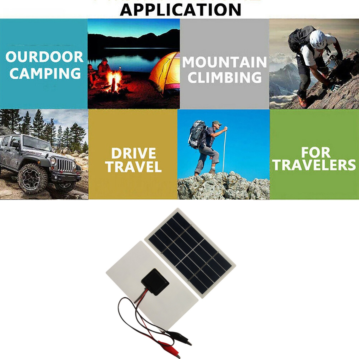 Wholesale Mini Solar Panel 5V  - Solar Emergency Charger recensie en prijs