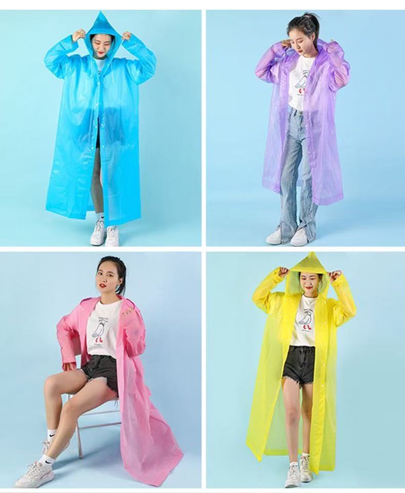 10Pcs Disposable Thick PE Rain - Emergency Poncho Rain recensie en prijs
