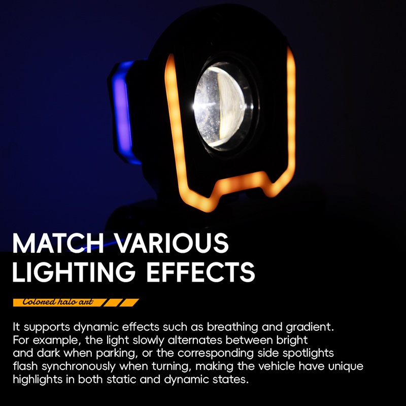 4inch Motorcycle LED Spotlight - Sos Light Strobe recensie en prijs