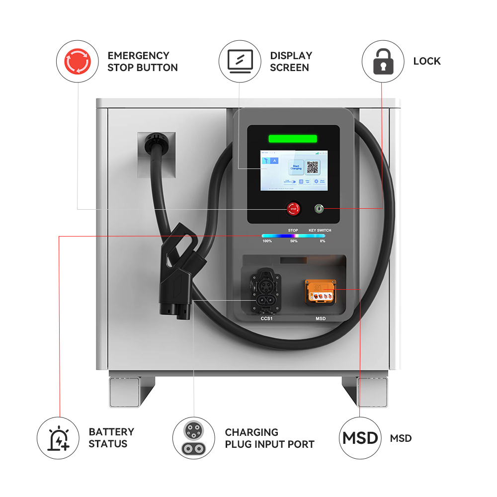 75KWH 141KWH Mobile Portable E - Solar Emergency Charger recensie en prijs