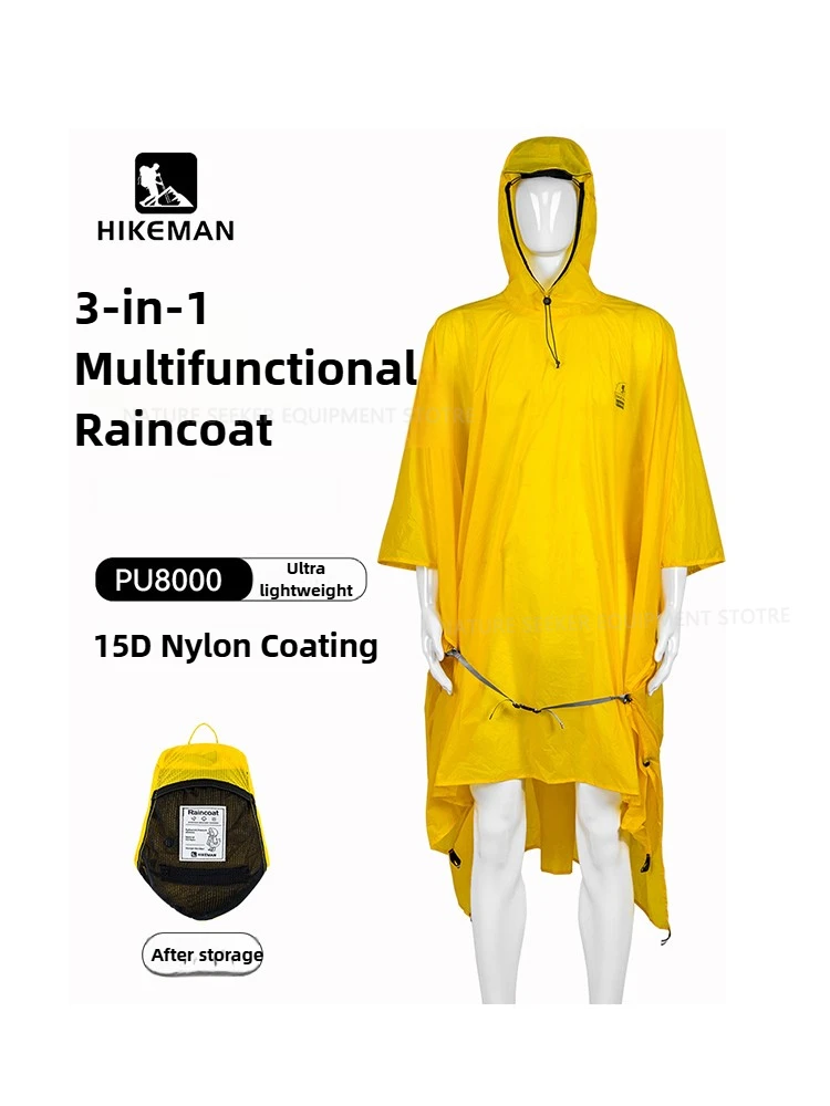 15D/210T Raincoat Waterproof R - Emergency Poncho Rain recensie en prijs