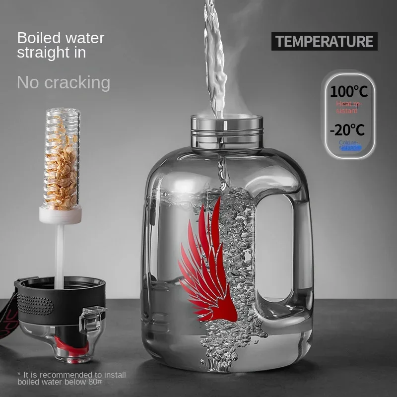 Larger Capacity 4L 5L Plastic  - Water Purification Straw recensie en prijs